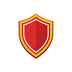 this is a digital illustration of a shield  the sh