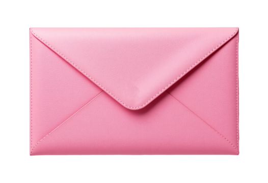 A vibrant pink envelope containing a blank card is ready to send a message