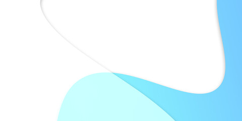 Abstract illustration background of curved waves in a blue gradient.