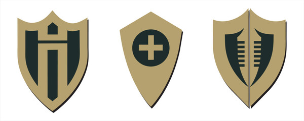 Vector Logo Shield Templates