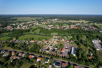 Eggesin von der Pasewalker Straße aus gesehen 2025