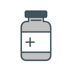 medical syringe icon