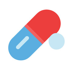 vector illustration of a pill