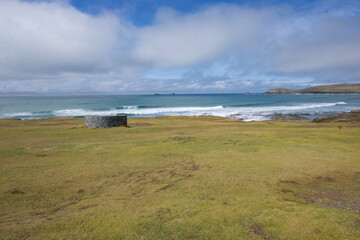 Constantine bay north cornwall England uk