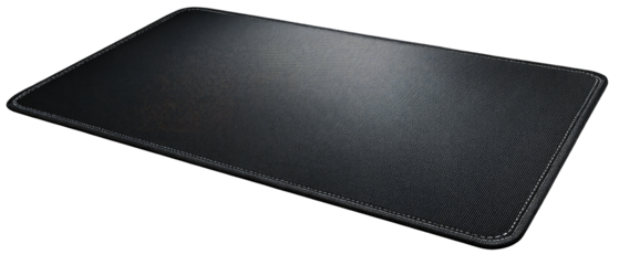 Dark rectangular mouse pad