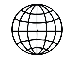 Air balloon illustration isolated on white background