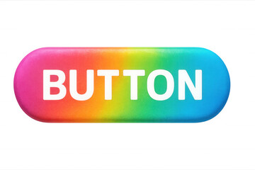 Colorful button with the text button on a transparent background, ideal for web design and user interface projects