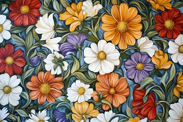 seamless floral background