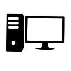 Computer desktop pc workstation hardware technology it equipment computing system device electronics machine