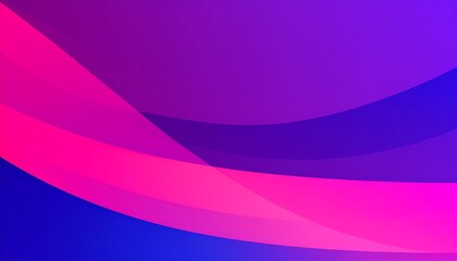 Vibrant Abstract Gradient Waves of Pink and Blue.
