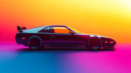 Dream car, supercar, speed in the veins