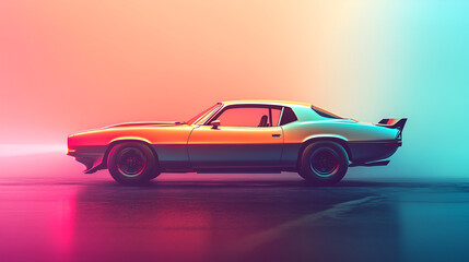 Dream car, supercar, speed in the veins