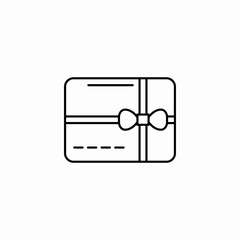 gift card voucher icon sign vector