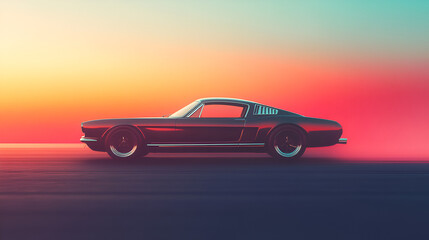 Dream car, supercar, speed in the veins