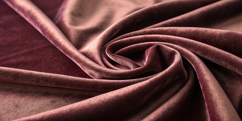 Obraz premium Close up view of soft velvet fabric showcasing rich texture and deep colors, perfect for luxurious home decor and stylish upholstery projects