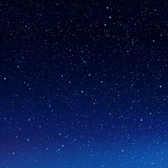 Fototapeta premium starry night sky, blue sky with many stars, starry sky background, night sky background, vector illustration.