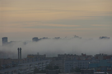 Fototapeta premium smoke from the chimney