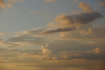 clouds in the sky