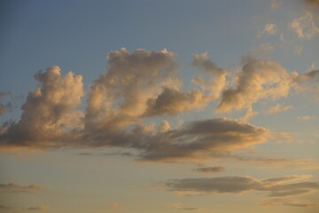 clouds and sun