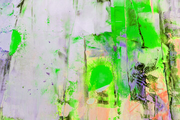 Fragment from painted canvas texture