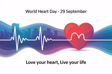 World Heart Day 2025 Banner Collection – Creative Heart Health Awareness Designs