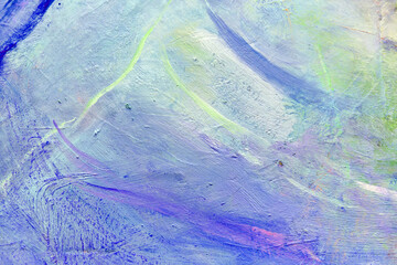 Fragment from painted canvas texture