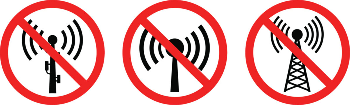 No signal cell tower ban wireless communication prohibited zone