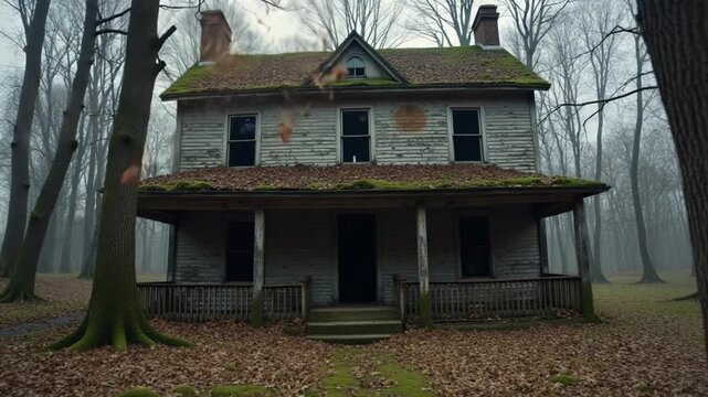 Abandoned House in the Forest