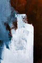 Fragment from painted canvas texture