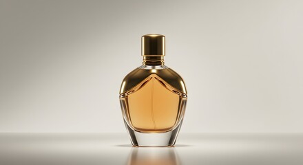 A luxury perfume bottle