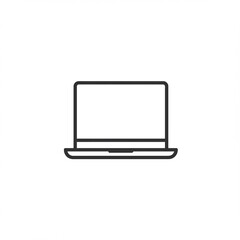 2D Laptop icon