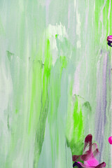 Fragment from painted canvas texture