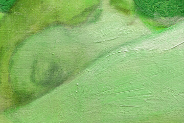Fragment from painted canvas texture