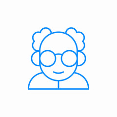 scientist man icon sign vector