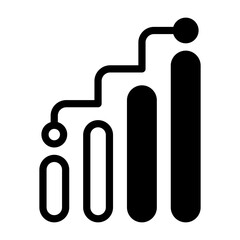 Incrementality Testing Semi Solid Vector Icon
