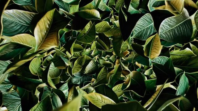 artistic investigation into textural qualities and chromatic variations found within botanical subjects, presented through non-representational creative modalities