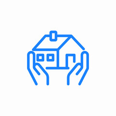 house security icon sign vector
