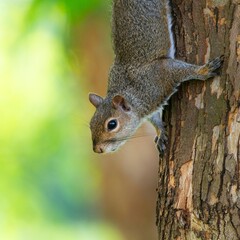 squirrel on a tree