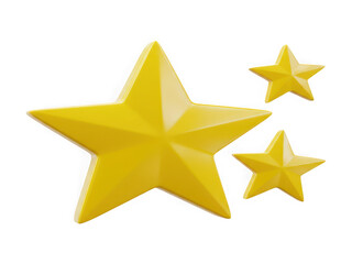 Obraz premium Golden stars award recognition success achievement celebration shine bright cosmic celestial glitter sparkle.