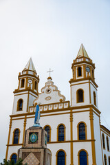igreja de bananeira em com um céu lindo e cores vivas BANANEIRAS - JOÃO PESSOA