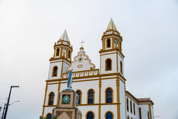 igreja de bananeira em com um céu lindo e cores vivas BANANEIRAS - JOÃO PESSOA