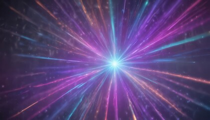 Shimmering holographic light flares, abstract background , fantasy, dreamlike