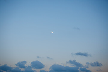 blue sky with clouds