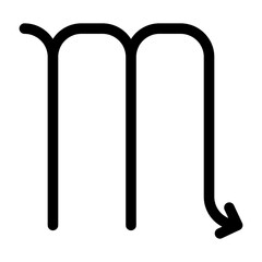 Scorpio Astrological Symbol