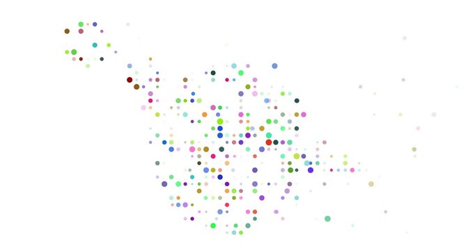 Rare Antarctic Map Shaped By Circles