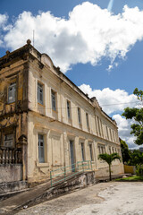 Fototapeta premium IGREJA ANTIGA NA CIDADE DE BANANEIRAS A CIDADE DO FRIO NO NORTESTE (OLD CHURCH IN THE CITY OF BANANEIRAS, THE COLD CITY IN THE NORTH EAST)