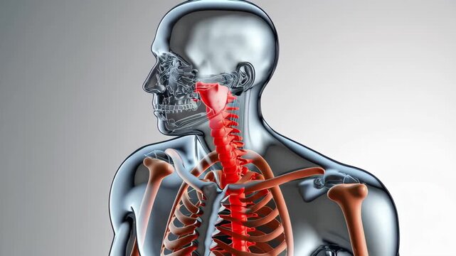 This video explains the structure and function of the human throat and neck, showing detailed anatomy including bones, muscles, and the esophagus. Learn how these vital parts support breathing and swa