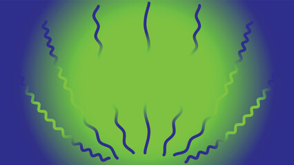 classy Simple beautiful minimal modern abstract background design with blue and green gradient blend curvy wavy stroke lines style effect