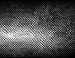 high contrast black and white halftone gradient dots texture background ideal for retro comic book effects pop art grunge designs and digital noise patterns in graphic design projects