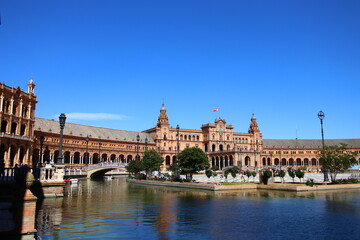 Obraz premium スペイン広場 (セビリア)